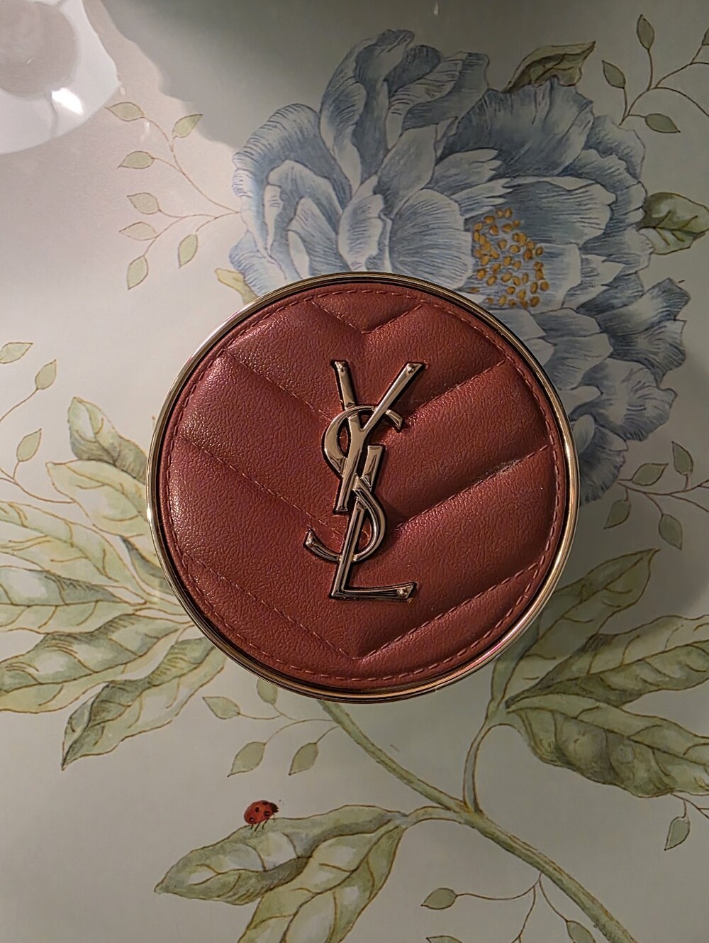 Yves Saint Laurent Velvet Cushion Blush - 12 Honeymoon (Warm Rose)